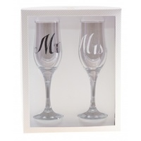 Flutes - Mr & Mrs (Set of 2)