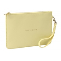 Willow & Rose Clutch/Beauty Bag - Lemon