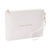 Willow & Rose Clutch/Beauty Bag - White