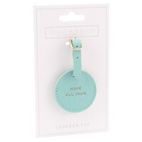 Willow & Rose Luggage Tag - Mint