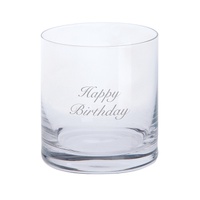 Dartington Crystal Happy Birthday Tumbler