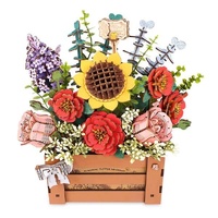 Rolife Wooden Model - DIY 3D Wooden Puzzle Bloom Box