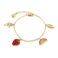 Streets Couture Kingdom - Paddle Pop - Charm Bracelet Yellow Gold