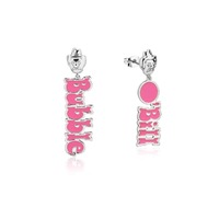 Streets Couture Kingdom - Bubble O'Bill - Logo Drop Earrings Silver