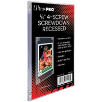 Ultra Pro - 4-Screw Screwdown Recessed Card Holder