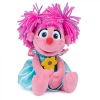 Sesame Street Soft Toy - Abby Cadabby Holding A Flower 28cm