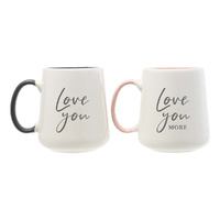 Wedding Love You Mug Set by Splosh