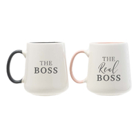 Wedding The Boss & The Real Boss Right Mug Set by Splosh