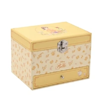 Disney by Widdop and Co - Princess Pastel Musical Jewellery Box - Belle