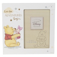 Disney Magical Beginnings Winnie the Pooh: Photo Frame 'Let The Adventures Begin'