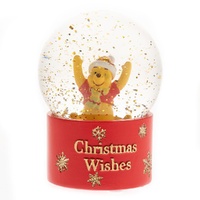Disney Christmas By Widdop And Co Snowglobe: Winnie The Pooh 'Christmas Wishes'