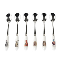 Royal Worcester Wrendale Tea Spoons - Set of 6