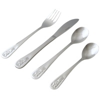 Whitehill Baby - Stainless Steel 4pc Cutlery Set - Bunny's Bistro