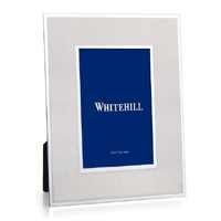 Whitehill Frames - Faux Silver Finish Frame 4x6"