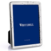 Whitehill Frames - Silver Plated Splash Dots 13cm x 18cm
