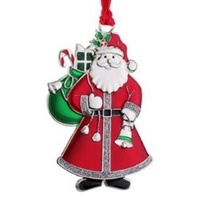 Whitehill Christmas - Santa with Sack Hanging Ornament