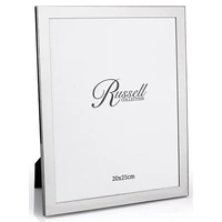 Russell Collection Frame - Linen Nickel Plated 8x10in