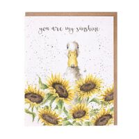 Wrendale Designs Greeting Card - You are my Sunshine