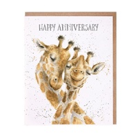 Wrendale Designs Greeting Card - Happy Anniversary