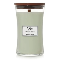 WoodWick Large Candle - Whipped Matcha