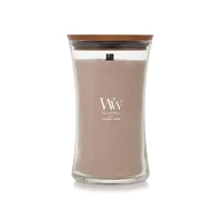Woodwick Large Candle - Patchouli Crème