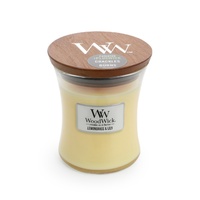 WoodWick Medium Candle - Lemongrass & Lily