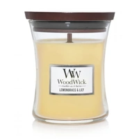 WoodWick Medium Candle - Lemongrass & Lily