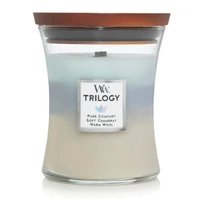 WoodWick Candle - Medium Trilogy Woven Comforts 