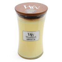 WoodWick Large Candle - Lemongrass & Lily