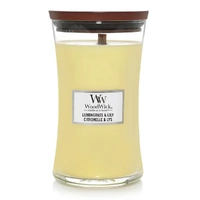 WoodWick Large Candle - Lemongrass & Lily