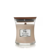WoodWick Mini Candle - Vanilla & Sea Salt