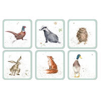 Wrendale Designs by Pimpernel Coasters - Set Of 6
