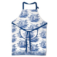 Blue Italian by Pimpernel - Cotton Drill Apron