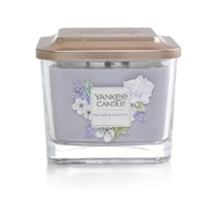 Yankee Candle Medium Square Jar - Sea Salt & Lavender