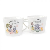 Tatty Teddy Me To You Double Mug Set - Spending time with you
