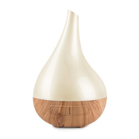 Aroma Bloom Diffuser by Lively Living - Wood Look & Cream Pearl