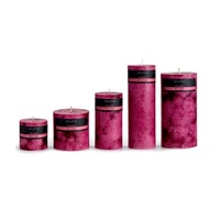 Elume Signature Pillar Candle - Spanish Rose